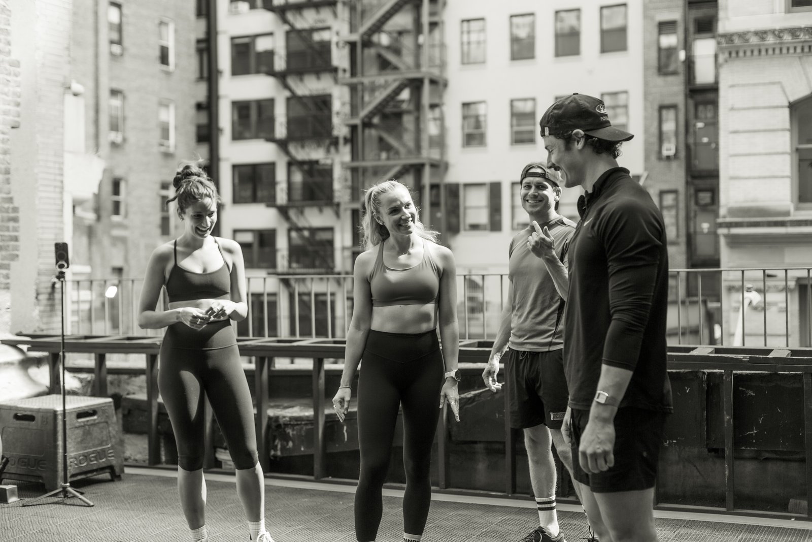 Group training session in NYC